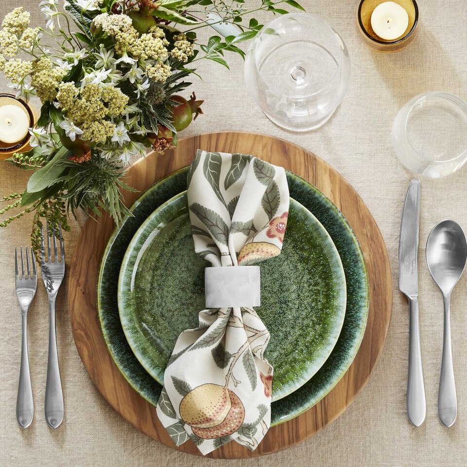 Williams Sonoma x Morris & Co. Golden Fruit Napkins, Set of 4